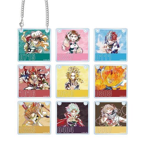 『僕のヒーローアカデミア』トレーディング Ani-Art 第8弾 アクリルドアプレート風チャーム ver.A(単位/BOX)